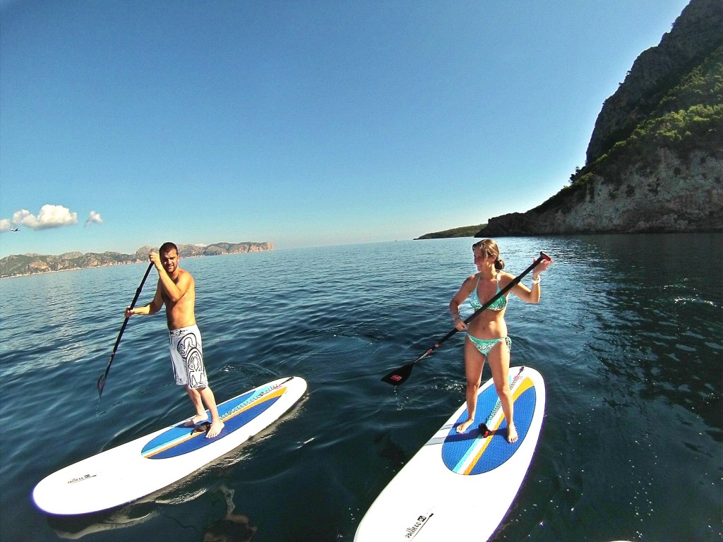 Stand Up Paddling mit „Grupotel Natur“ auf Mallorca